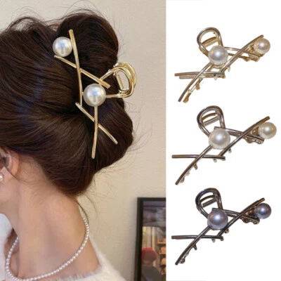 Accessorio Per Capelli Sulla Paletta Con Clip Posteriore In Metallo Con ☆ - Immagine 1 di 4