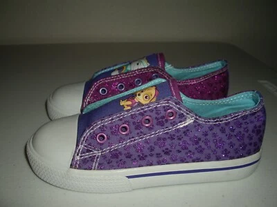 T7 Nuevo sin caja Niñas Talla 11 Paw Patrol Lona Tenis Zapatos Skye Everest Glitt Foto 1 de 4