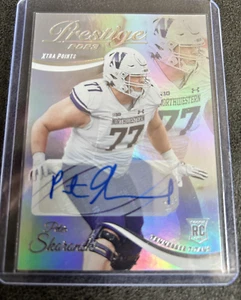 2023 Prestige Xtra Points Auto Silver #370 Peter Skoronski Northwestern Titans - Foto 1 di 2