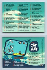 Checklist #72 The Cat In The Hat 2003 Comic Images Trading Card