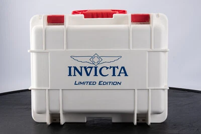 Invicta Limited Edition White & Red Collectors Impact Dive Watch Case Box V11 - Image 1 of 4