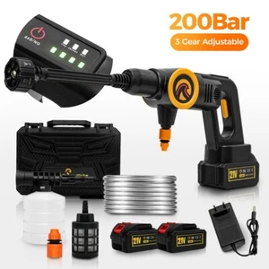 Batería Limpiador de Alta Presión Coche Limpiador a Presión Motor Sin Escobillas Para Makita 200Bar - Imagen 1 de 15