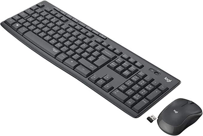 Clavier Souris Logitech Moderne pour Bureau de Travail Hightech - Photo 1/1