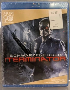 The Terminator (Blu-ray, 1984) MGM 90th Anniversary Card Rare Deleted Scenes - Picture 1 of 11