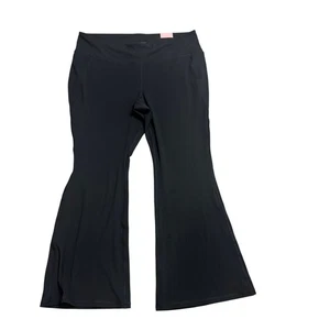 Pantaloni LIVI for Lane Bryant neri morbidi svasati taglie forti 26/28 Activewear - Foto 1 di 8