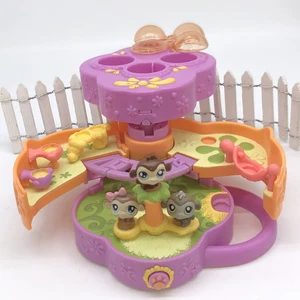 Littlest Pet Shop LPS Teeny Tiny X3 Monkey Case House Micro - Picture 1 of 4