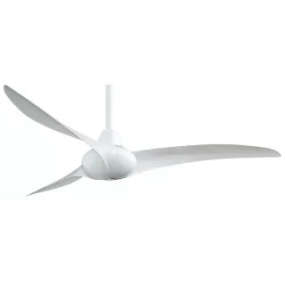 MinkaAire F843-WH 52" 3 Blade Indoor Ceiling Fan with Blades and Remote Included - Image 1 of 1
