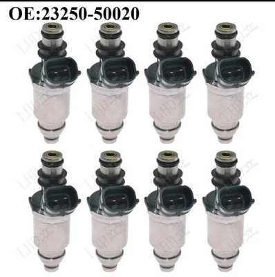 ✅Juego de INYECTORES DE COMBUSTIBLE DENSO [8] 1992-1997 TOYOTA LEXUS LS400 SC400 23250-50020 Foto 1 de 4