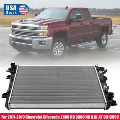 Radiator CU13690 Crossflow for Chevrolet Silverado 2500HD 2017-2019 Foto 1 de 4