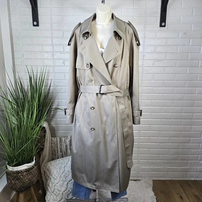 Gabardina Ralph By Ralph Lauren clásica beige para hombre talla 42R Foto 1 de 4