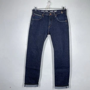 Paul Smith Red Ear Jeans Mens W30-32 L29* Blue Selvedge Selvage Raw Denim - Picture 1 of 12