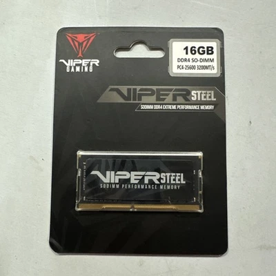 PATRIOT Viper Steel 16GB DDR4 PC4-25600 Gaming PC Memory New - Image 1 of 2