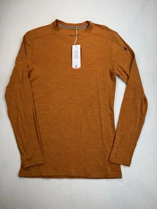 Camicia girocollo Smartwool uomo Merino 250 Baselayer marmellata erica nuova con etichetta small - Foto 1 di 4