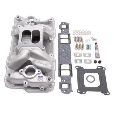 Edelbrock Engine Intake Manifold Installation Kit Fits 1971 Chevrolet Nova - Image 1 of 4