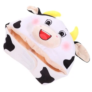 1 Pz Peluche Copricapo Vestire Prop Comodo Divertente Adorabile Costume Prop - Foto 1 di 12