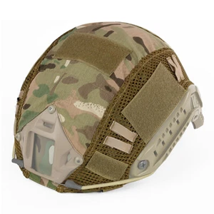 WoSporT Tactical FAST Helmet Cover Camouflage Helmet Cloth Headwear Hunting Camo - Picture 1 of 32