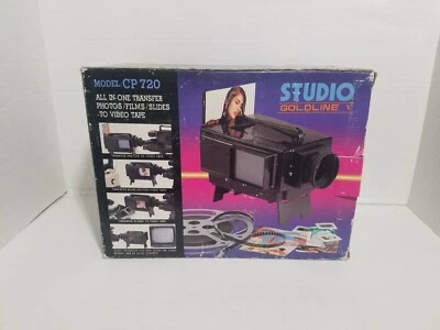 Studio Goldline V Model CP-720 All in One Transfer Vintage Original Box NEW - Image 1 of 4
