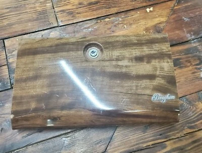 Cadillac Fleetwood Brougham 1988 1989 1990 1991 puerta guantera madera oscura Foto 1 de 4