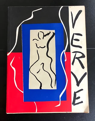 VTG VERVE MAGAZINE French Fine Art VOL 1-NUM 1 First ENGLISH ISSUE Matisse 1937 Foto 1 de 4