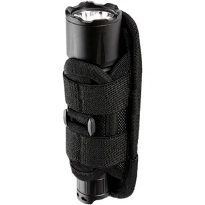 Tactical Flashlight Holster Duty Belt Bag Rotatable Clip 360 Degree Holder Case - Picture 1 of 8