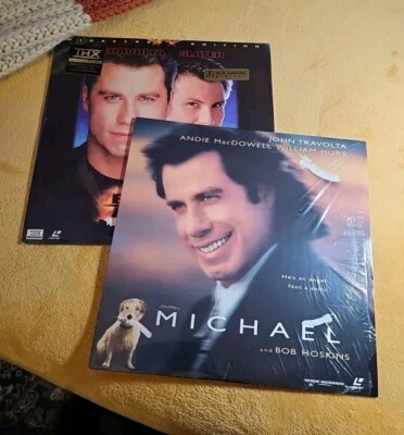 John Travolta Broken Arrow Michael Laserdisc Lot (2) Widescreen - Image 1 of 4