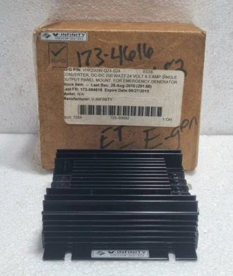 V-INFINITY VHK200W-Q24-S24 Converter DC-DC 200 WATT - Image 1 of 4