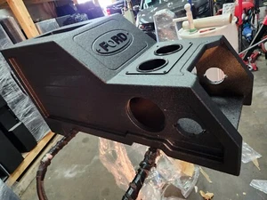 Custom Center Console Subwoofer Box Ford F150 2015-2022 & 2017-2022 Super duty - Picture 1 of 11