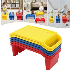Scrivania per bambini free standing vassoio per bambini giro per scrivere mangiare gioco aula - Foto 1 di 8