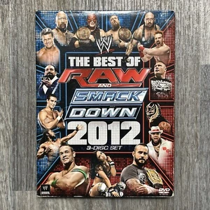 WWE: The Best of Raw and Smackdown 2012 (DVD, 2013, 3-Disc Set) Complete - Picture 1 of 5