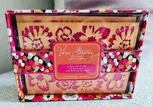 Vera Bradley Die Cut Notecards Pixie Blooms (7 Cards & Envelopes) - Picture 1 of 7