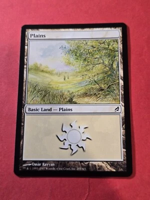 2007 Magic The Gathering Lorwyn #285 Plains, Basic Land, C, NF, cd5 - Image 1 of 3