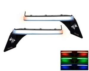 Quake LED Slim DRL Fender Chop Kit w/ RGB Turn Signal Lights for JL / JT Rubicon - Picture 1 of 1
