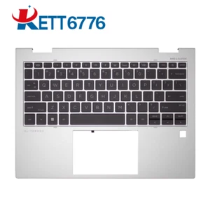 Teclado reposamanos plateado para HP EliteBook X360 830 835 G9 G10 N02320-001 - Imagen 1 de 8