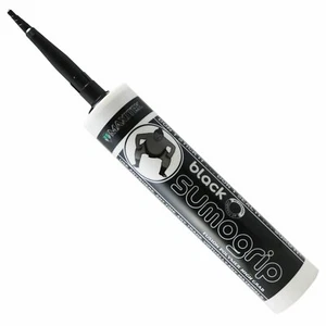 Box of 12 Maxitek Sumogrip Black Adhesive & Sealant 290ml - Picture 1 of 1