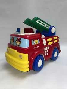 R. S. F. D. fire truck RadioShack Working No RC Transmitter - Picture 1 of 13