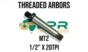 Threaded Drill Chuck Arbor 2MT x 1/2-20TPI thread suit screw in Chucks - Picture 1 of 1