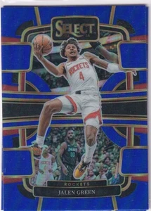 Panini 2023-24 Select NBA Basketball No. 42 Jalen Green Blue Holo Prizm - Bild 1 von 2