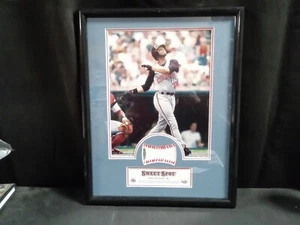 Ken Griffey Jr "SWEET SPOT" Autographed Baseball / Poster Cincinnati Reds -1 - Picture 1 of 3