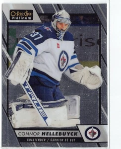2023-24 O-Pee-Chee Platinum #19 Connor Hellebuyck - Picture 1 of 2