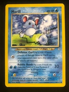 Pokemon 66/111 Marill Neo Genesis NM - Picture 1 of 2
