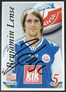 5492 Benjamin Lense FC Hansa Rostock Autogrammkarte 2007/08 original signiert - Picture 1 of 1