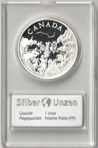 MDS KANADA CANADA 20 DOLLARS 2022 PP / PROOF "SCHWARZE GESCHICHTE", SILBER - Picture 1 of 2