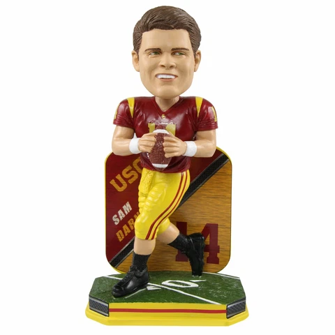Southern California USC Trojans Jets Sam Darnold Name and Number Bobblehead NCAA Cover