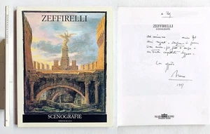 Zeffirelli Scenografie Roma Palazzo Ruspoli De Luca 1993 Autografato - Bild 1 von 6