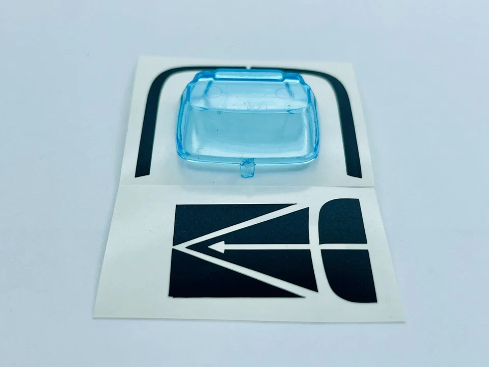 Hot Wheels Redline (JUEGO DE CALCOMANÍAS NEGRAS PLANAS DE VIDRIO CUBO Breakaway + Foto 1 de 1