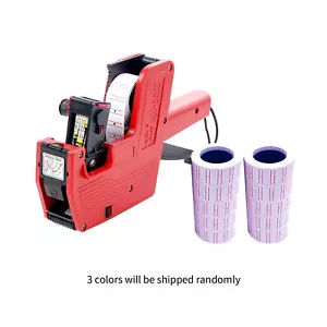 8 Digits Price Machine Handheld Price Labeller Label Date Maker Pricing W5G3 - Picture 1 of 11