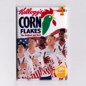 Dream Team / Corn Flakes 2"x3" POSTER MAGNET (Müslischachtel Vogel Jordan Costacos) - Bild 1 von 5