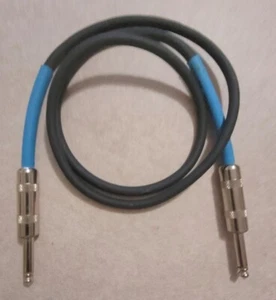 SWITCHCRAFT 1/4" MALE PLUGS WITH A 41" /35" CABLE WITH NEUTRIK PLUGS HAMES MUSIC - Picture 1 of 11