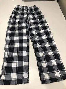 Ekouaer Boy's Multicolored Drawstring Plaid Pajama Bottoms 3-Pack 10-11yrs - Picture 1 of 7