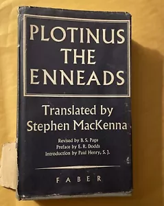 Plotinus The Enneads, 1969 Fourth Edition Hardcover, VG - Picture 1 of 6